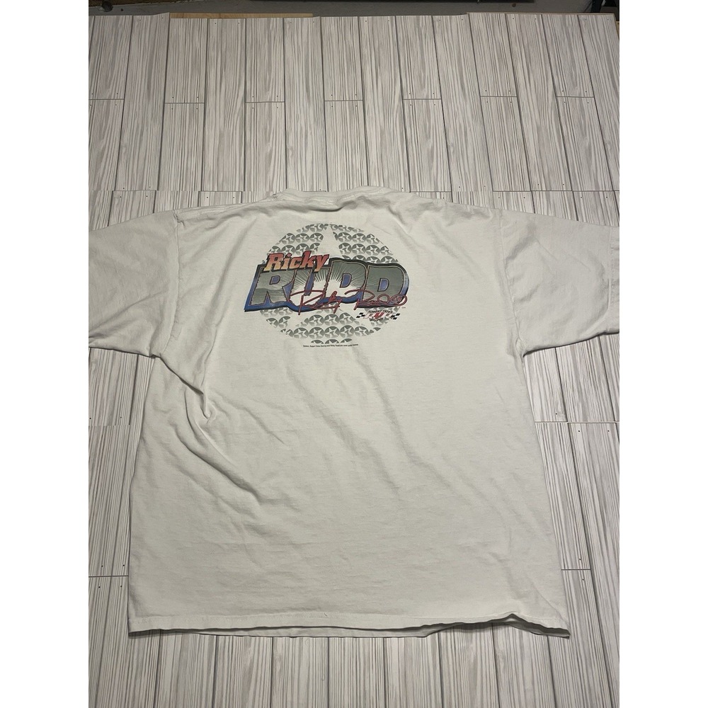 Vintage 2000 Ricky Rudd‎ Texaco NASCAR T-Shirt XL Robert Yates Racing RYR